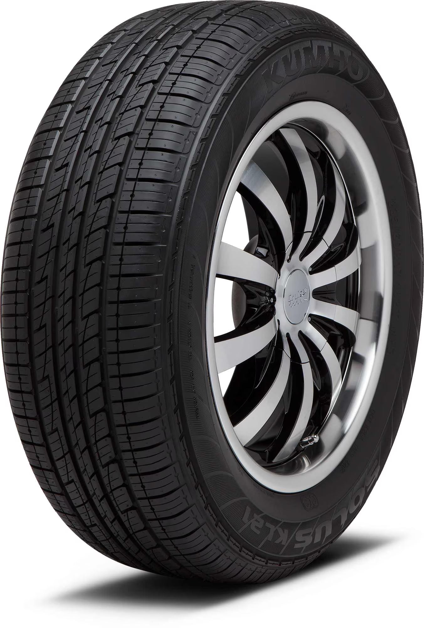 Kumho Solus KL21 All-Season Tire - 235/60R18 102H Fits: 2017-18 Hyundai Santa Fe Sport 2.0T, 2014-18 Kia Sorento EX