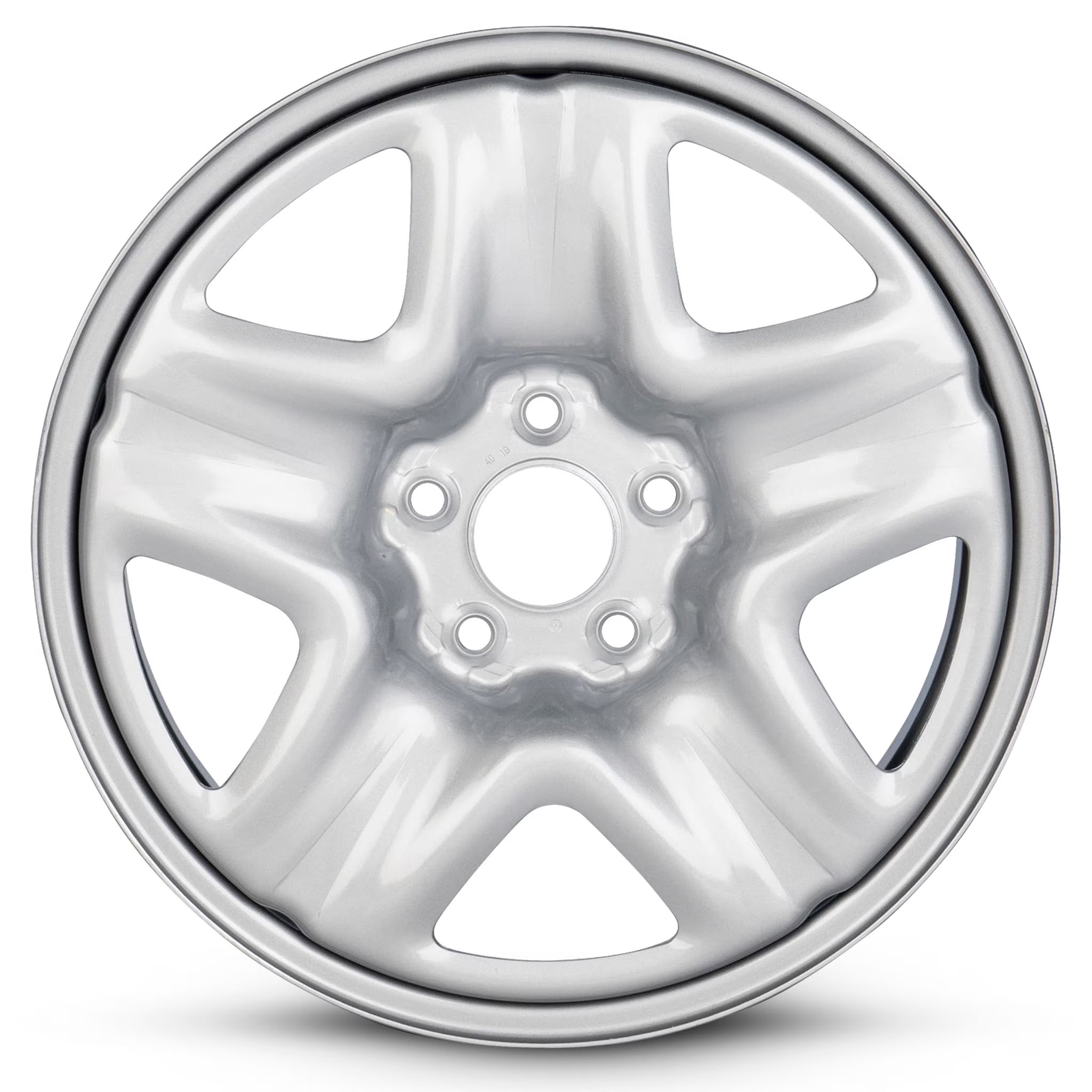 For 2007-2011 Honda CR-V 17 Inch Painted Silver Rim - OE Direct Replacement - Road Ready Car Wheel