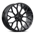 Dolce Pista Gloss Black Wheel 5x114.3 19x9.5 +40et Mesh Spokes Performance Rim