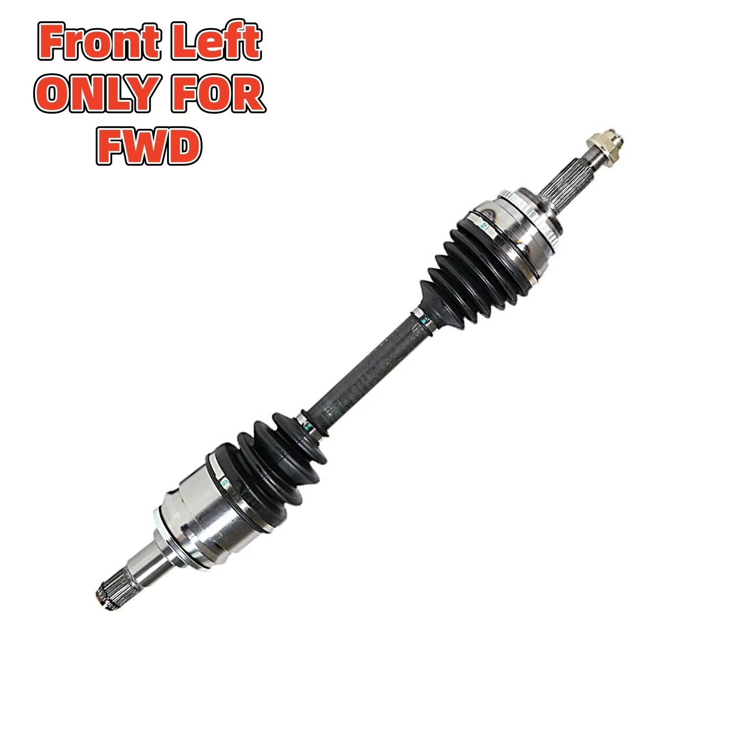 Maxfavor Front Left CV Axle Shaft for 2002-2003 Lexus ES300 2004-2006 Lexus ES330 FWD 2002-2006 Toyota Camry