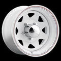 1 Allied - Pacer 16x7 5X5.50 +00 310W White Spoke More Colors Wheel Rim
