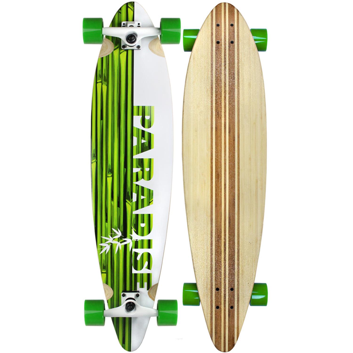 Paradise Longboard White/Green Bamboo 9.75¡å x 41¡å