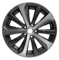 Remanufactured Machined and Painted Charcoal Aluminum Wheel 18 x 7.5 28111AL01A fits 2015-2019 Subaru Legacy