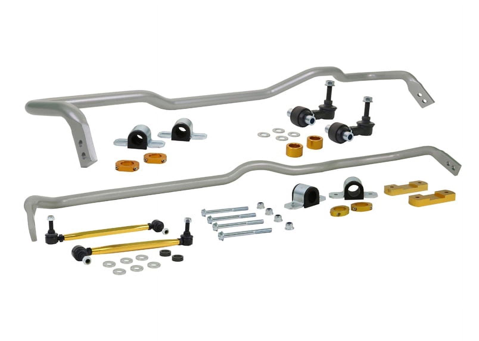Whiteline Front (26mm) and Rear (24mm) Swaybar Kit; fits Audi A3 Quattro 15-19 Fits select: 2016 AUDI A3 PREMIUM, 2015 AUDI A3 PREMIUM PLUS