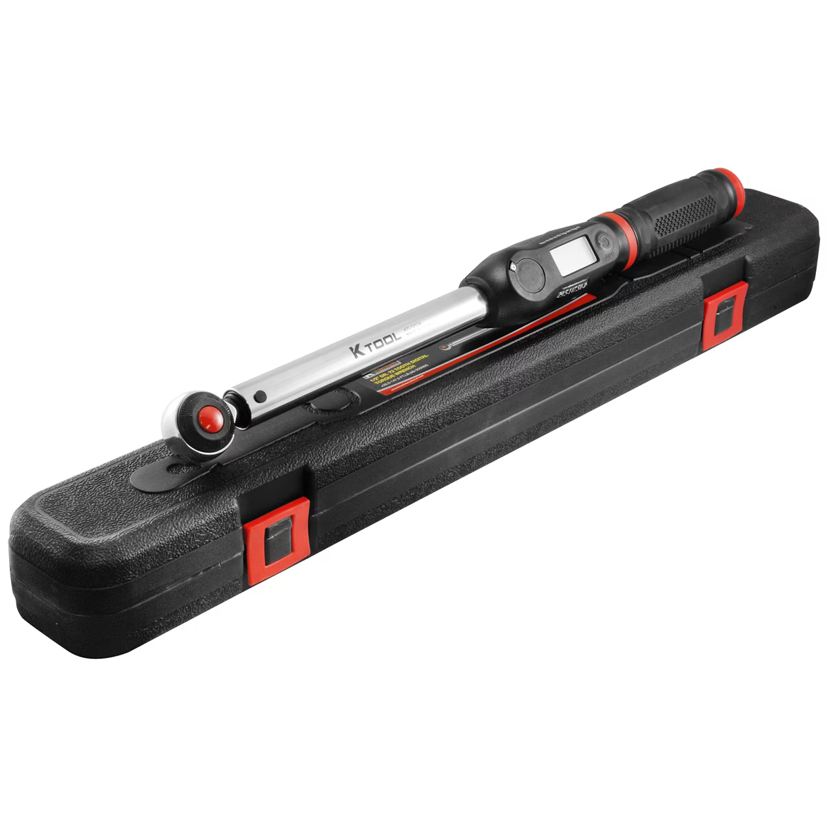 K-Tool 72134 1/2  Drive Digital 19-1/16  Torque Wrench, 29.5-147.5 ft./lbs