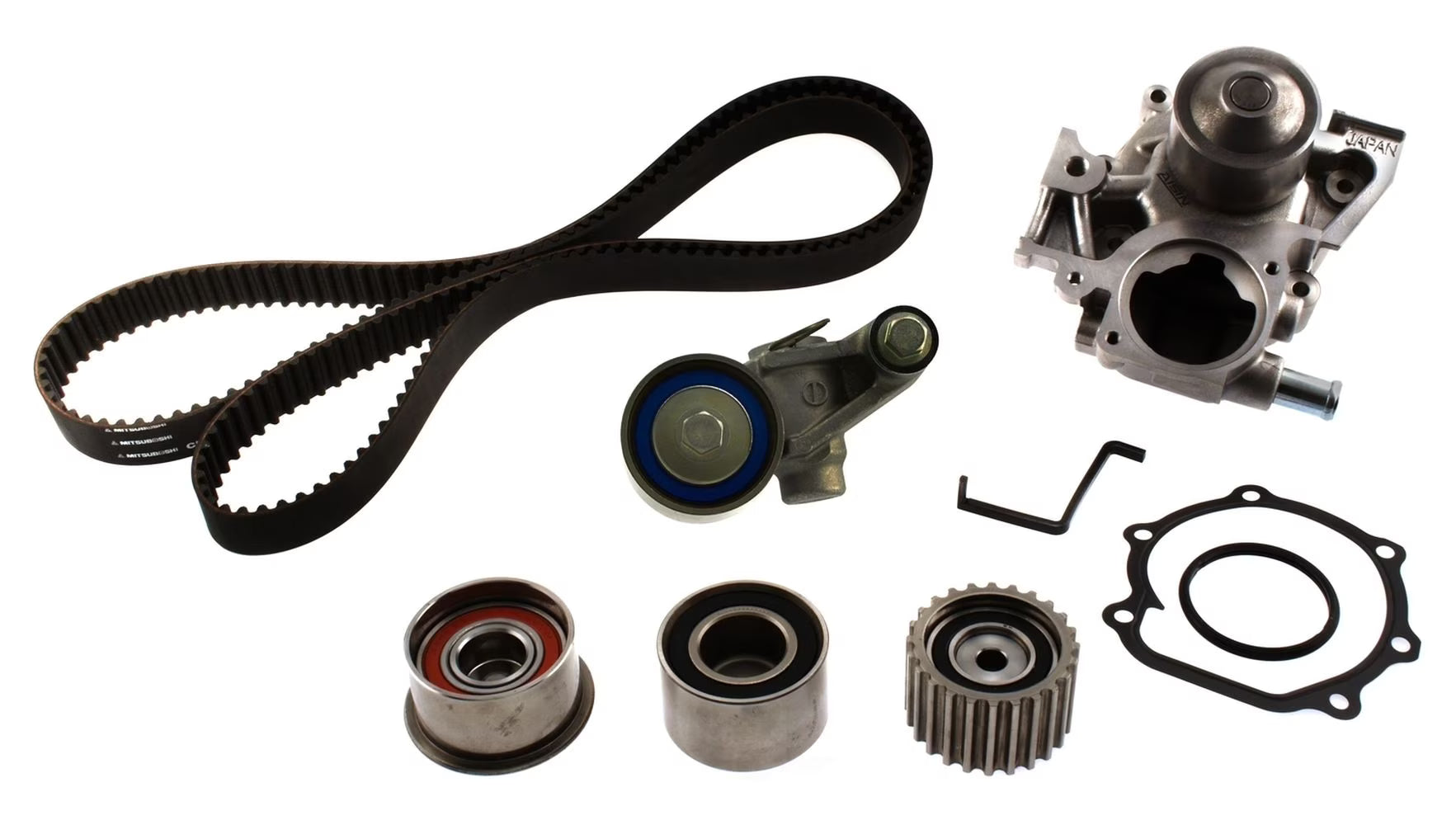 Aisin TKF-006 Engine Timing Belt Kit with New Water Pump Fits 2011 Subaru Outback