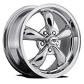 REV Wheels 100C-7906100 100 Series -17x9 - 5 bs -5x4.75/5x120.65 - Chrome