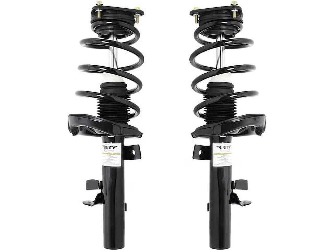 Front Strut and Coil Spring Assembly 2 Piece Kit - Compatible with 2012 - 2018 Ford Focus (Excludes Electric Engine and Turbo) 2013 2014 2015 2016 2017