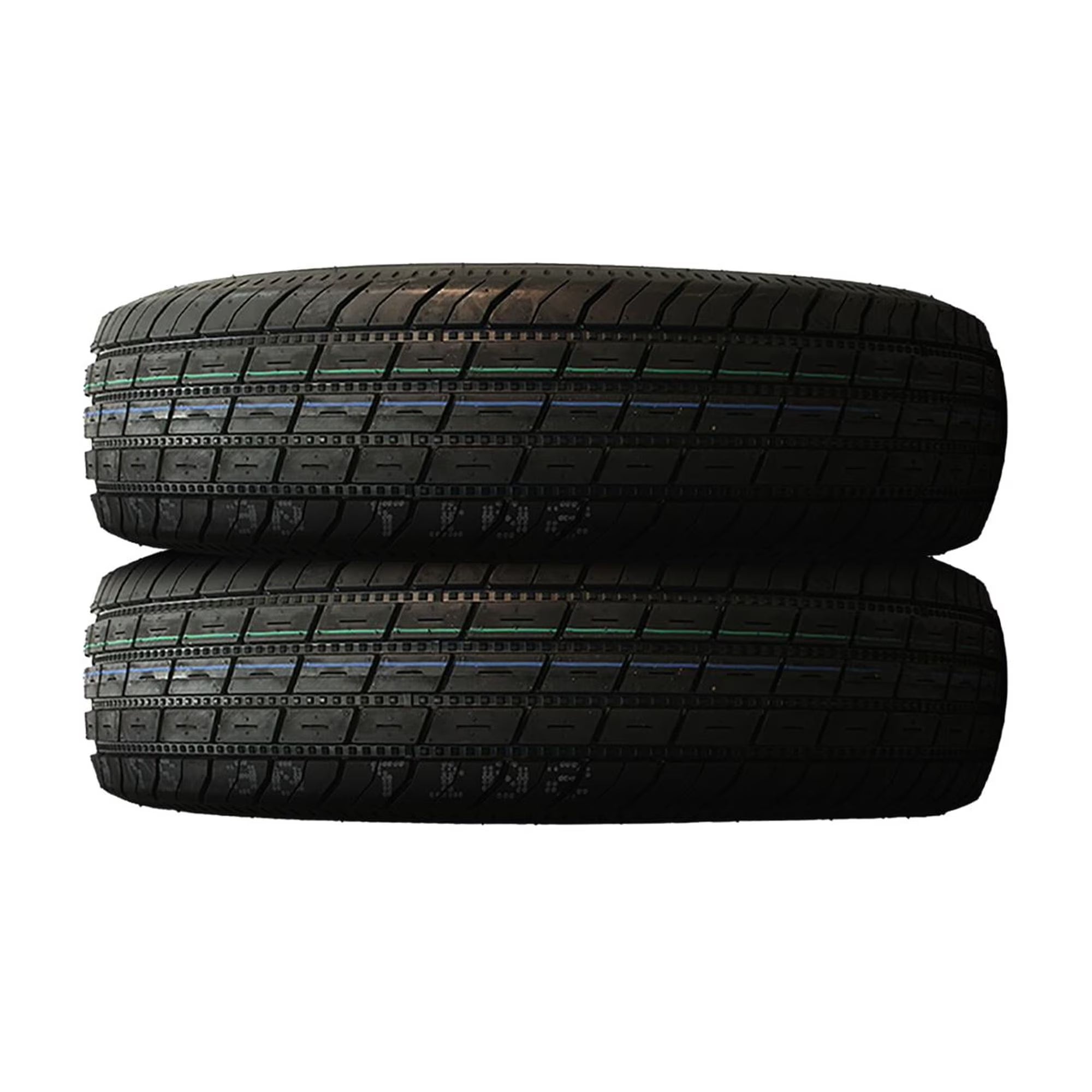 Set of 2 Gladiator QR25-TS Trailer ST205/75R14 105/101N D Tires