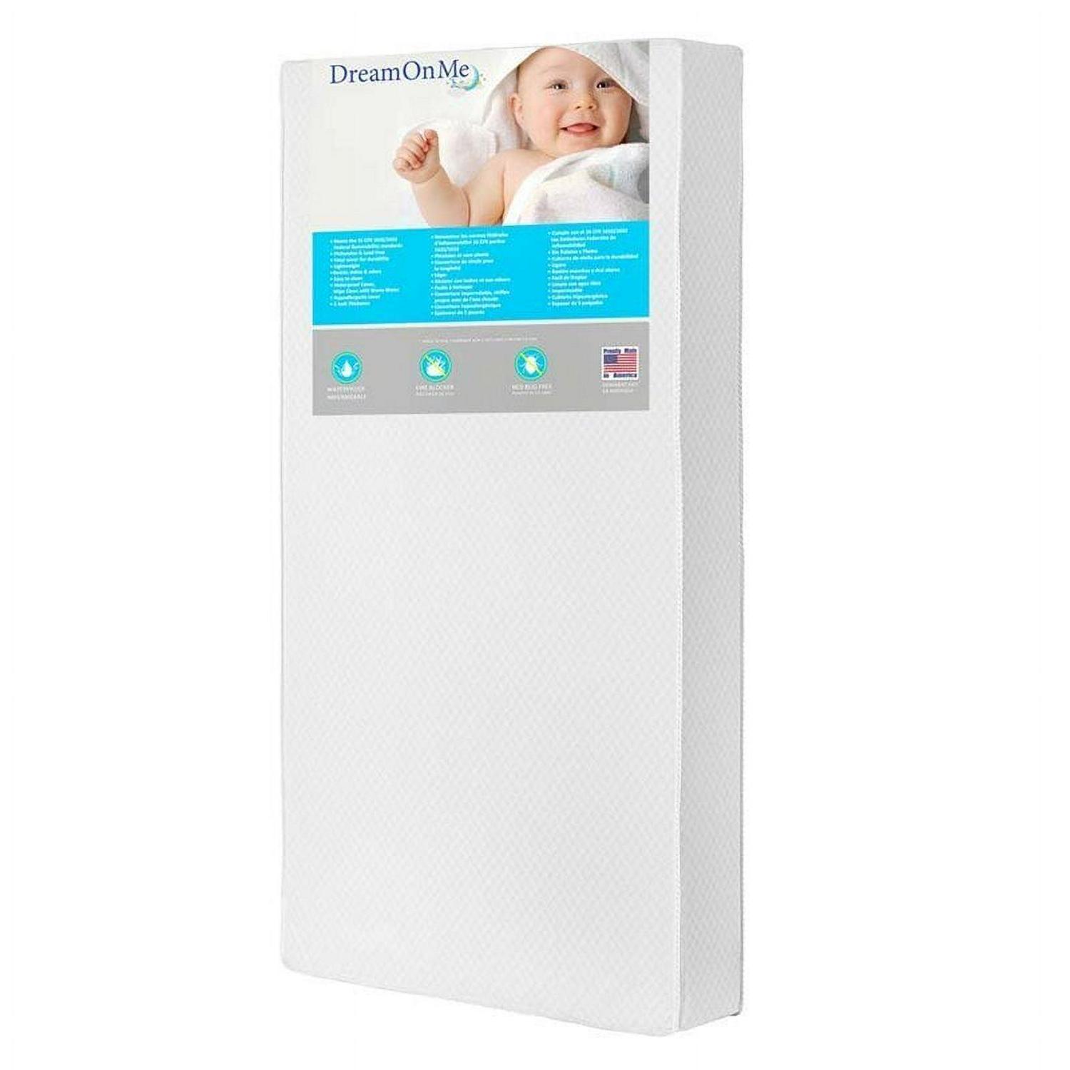 Dream on Me Lullaby 2-Sided 224 Coil Crib & Toddler Innerspring Mattress