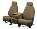 CalTrend Front 40/20/40 Split Bench SuperSuede Seat Covers for 2021-2023 Ford F-150 - FD567-06SS Beige Insert and Trim