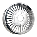 LUXXX HD FORGED DUALLY HD06 - Inner 26X8.25 8X165 132ET 142.0CB Polished Wheel