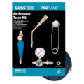 Goss Air-Propane Torch Outfit, 1-3/4 in, Propane, Heating; Soldering - 1 KT (328-KP-105)