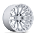 20x9 Fuel Off-Road FC882 Trax Gloss Silver W/ Machined Face Wheel 6x5.5 (20mm)