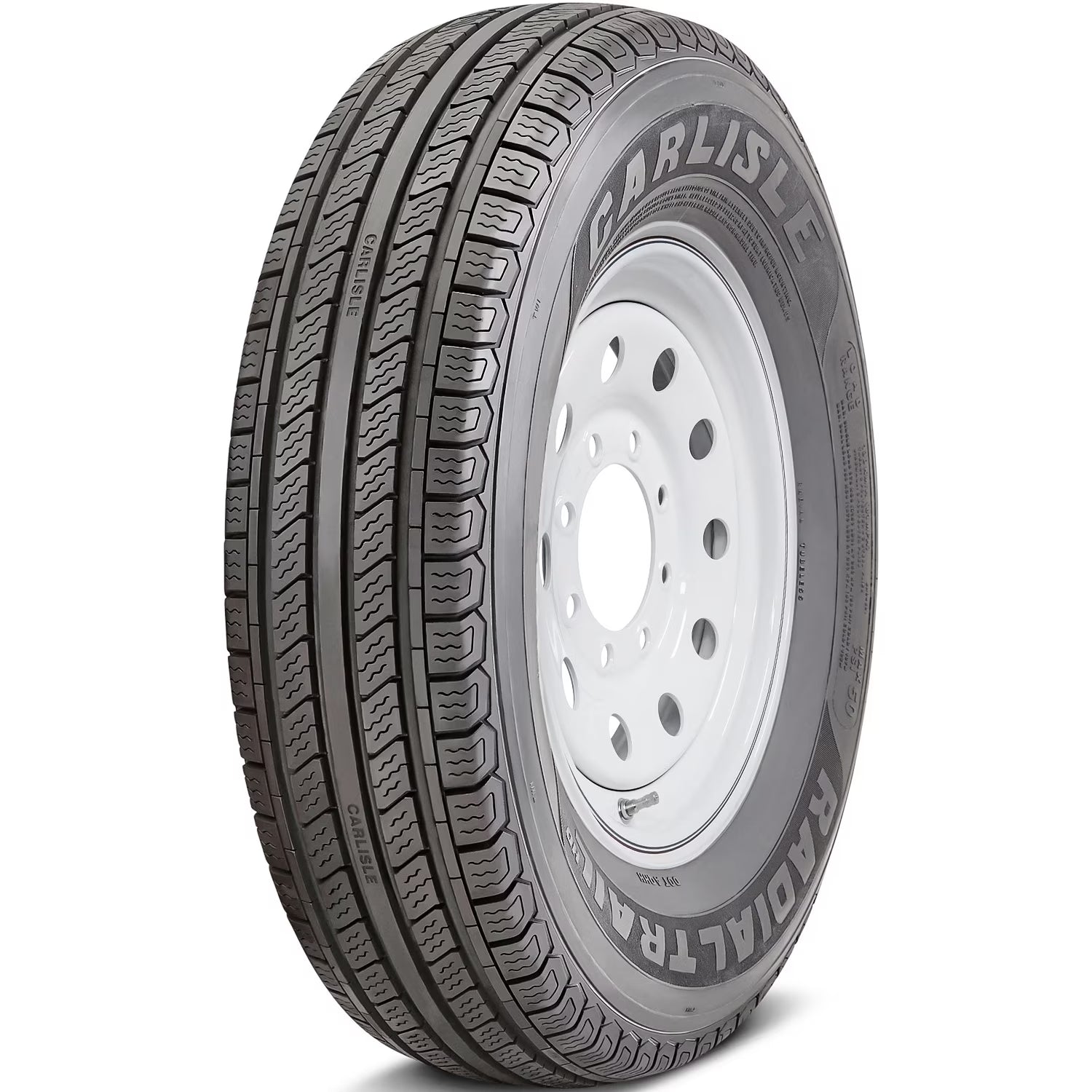 Pair of 2 Carlisle Radial Trail HD ST215/75R14 215/75R14 102M C 6 Ply Trailer Tires