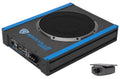 Rockville USS10 10  800w Slim Under-Seat Active Powered Car/Truck Subwoofer Sub