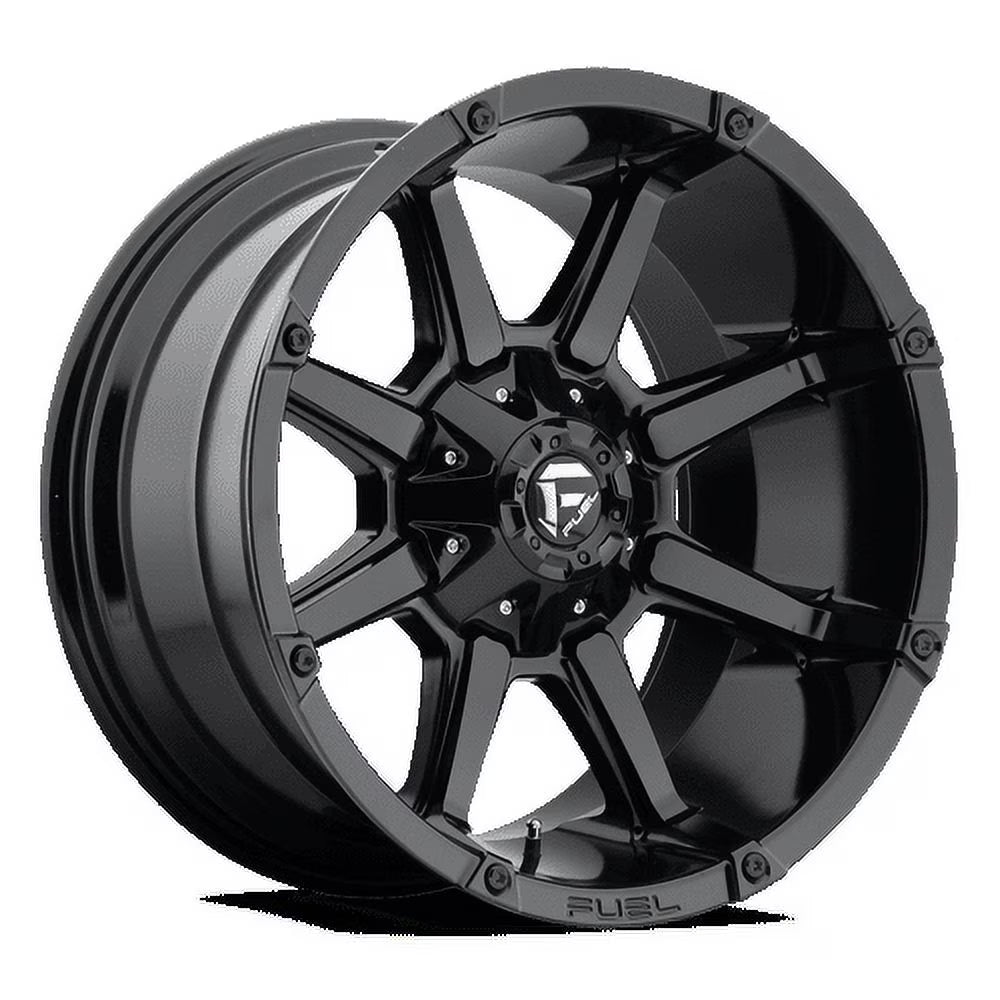 Fuel 1PC Aluminum Rim D575 COUPLER 18X9in Gloss Black Finish, D57518909856