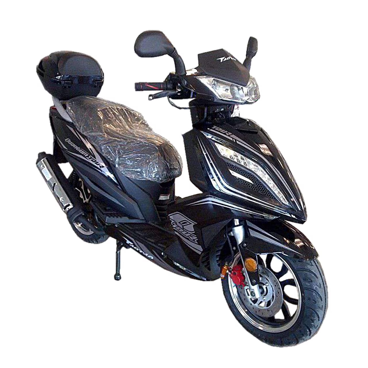 Taotao Quantum Tour 150cc Moped Scooter-Shipping to your door-Black