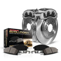 PowerStop Front Stock Replacement Brake Pad and Rotor Kit with Calipers Fits: FORD LINCOLN Select Models KCOE1933