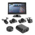 HI-US 360 Degree Bird View Car Parking Camera System with 5 inch Monitor