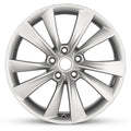 For 2012-2017 Tesla Model S 19 Inch Painted Silver Alloy - New OEM Rim - Road Ready Car Wheel