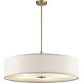42196CLZ-Kichler Lighting-5 light Pendant - with Transitional inspirations - 12 inches tall by 30 inches wide-Classic Bronze Finish