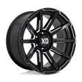XD Cast Aluminum Rim XD847 17X8 5X5.0 G-BLK MILL 35MM, XD84778050335