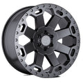Black Rhino Warlord 17X8 5X120 35Et 65.07Cb Matte Gunmetal Wheel