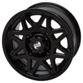 4/115 Tusk Tintic Wheel 14x7 5.0 + 2.0 Matte Black For ARCTIC CAT 500 4x4 Automatic LE 2005-2006