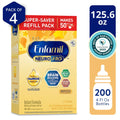 Enfamil NeuroPro Powder Baby Formula. MFGM* 5-Year Benefit. Exclusive HuMO6 Immune Blend. 125.6 Oz?