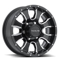 13x4.5 Raceline 860M Mamba Trailer Matte Black Wheel 5x4.5 (-0.12mm)