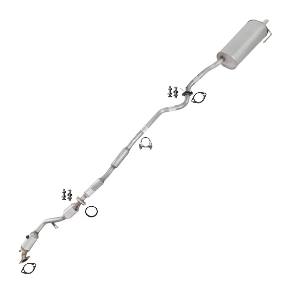 Stainless Steel Exhaust System Kit Fits 2000-2004 Subaru Outback and 2000-2004 Subaru Legacy 2.5L