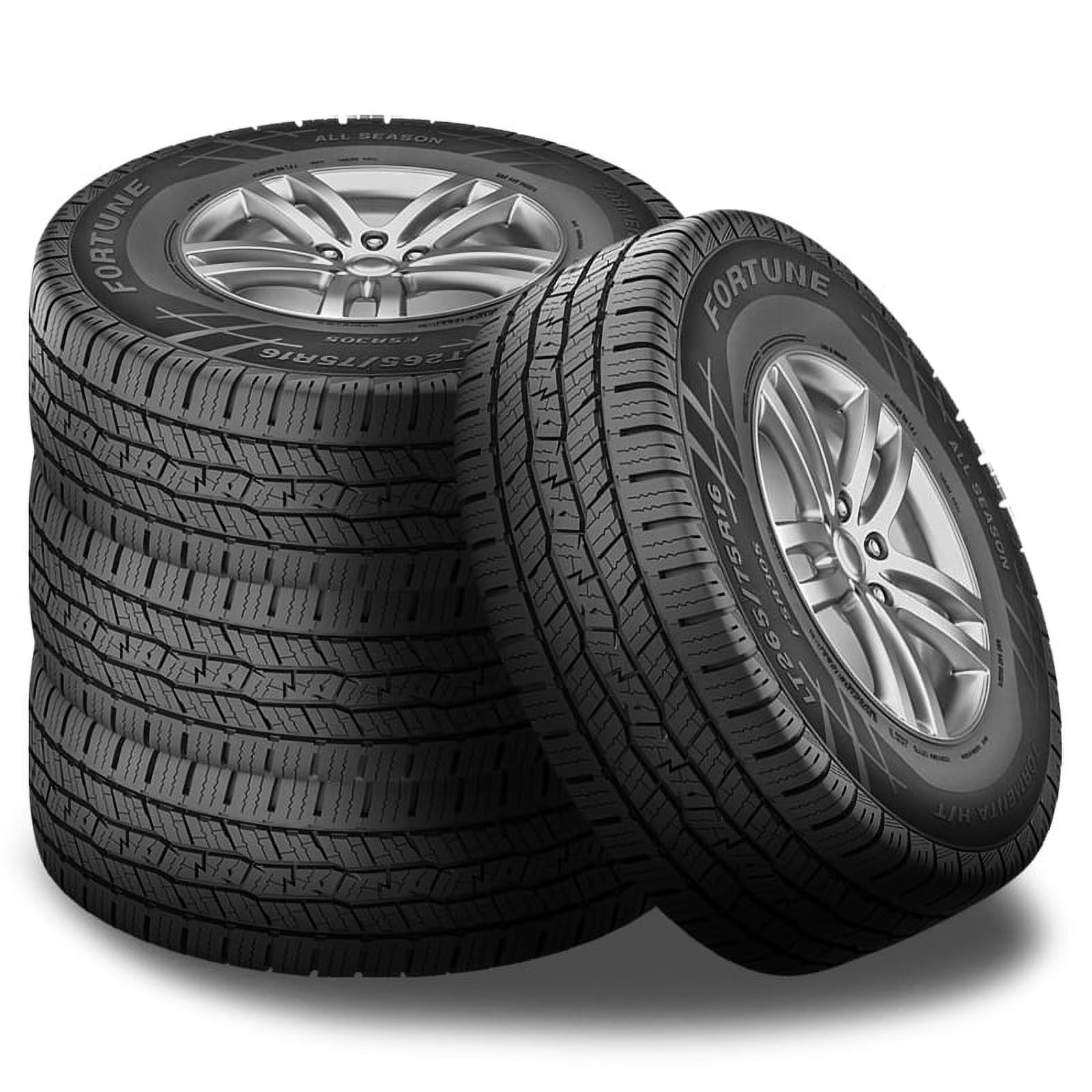 4 Fortune Tormenta H/T FSR305 245/65R17 107T All Season 60000 Mileage Warranty 3349030504 / 245/65/17 / 2456517