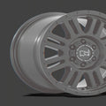 Black Rhino Cast Aluminum Wheel BRYWN 16x8 5x130 M-BLK 45mm, 1680YWN455130M78