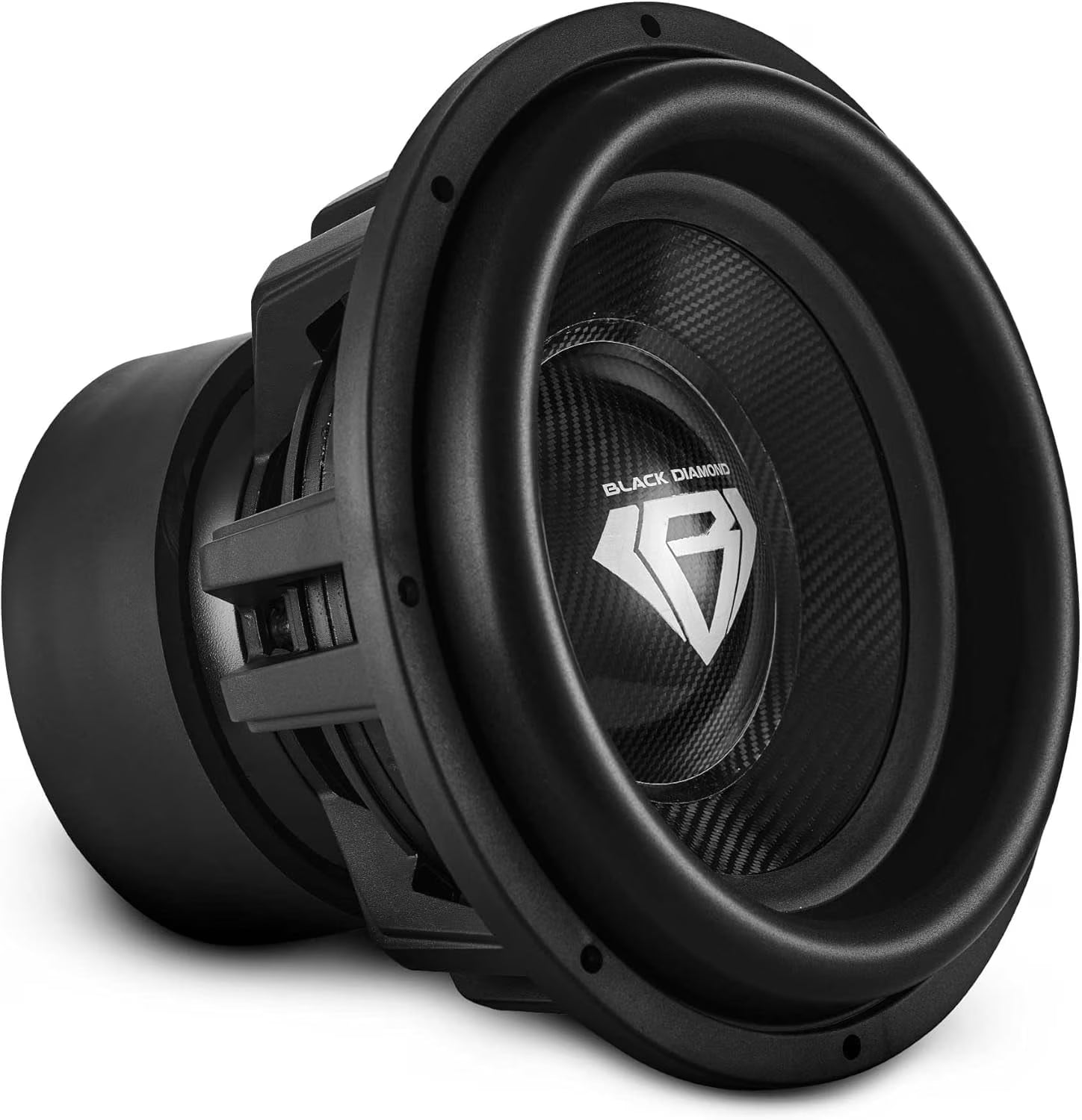 Black Diamond DIA-CARBON15.1D 15  High Excursion Carbon Fiber Subwoofer 3500W RMS - 7000W MAX | 2-Ohm DVC - Competition-Grade Pro Audio Subwoofer for Extreme Bass