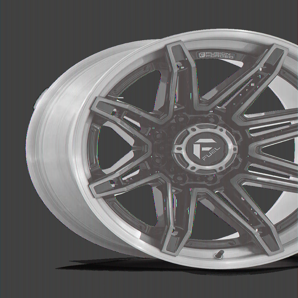 Fuel 1PC Fusion Forged Wheel D401 24x12 8x170 G-BLK BRDT -44mm, FC401BT24128744N