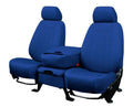 CalTrend Front NeoSupreme Seat Covers for 2023-2024 Chevrolet|GMC Colorado - CV643-04NA Blue Insert and Trim