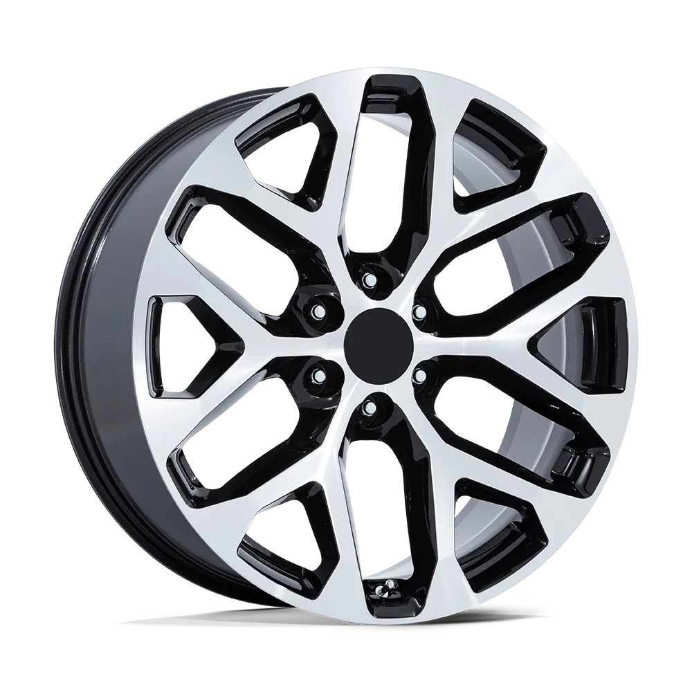 Performance Replicas Cast Aluminum Wheel PR177 24x10 6x5.5 G-BLK MACH-FC 24mm, 177BM-2415824