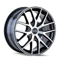 TOUREN TR60-3260 19X8.5 5X108/5X114.3 40ET 74.1CB BLACK/MACHINED FACE/BLACK RING