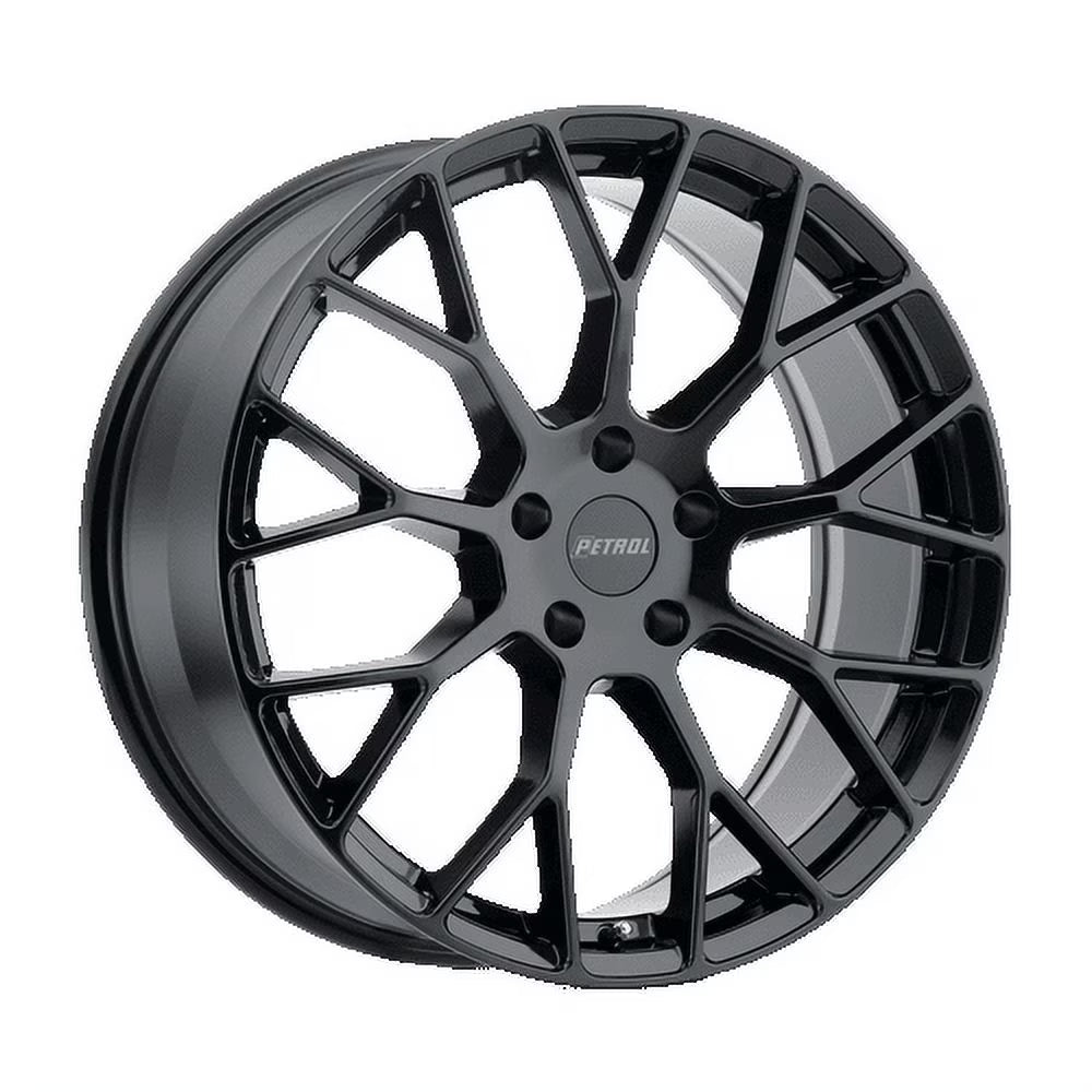 Petrol Aluminum Rim P2B 18X8in Gloss Black Finish, 1880P2B405108B72