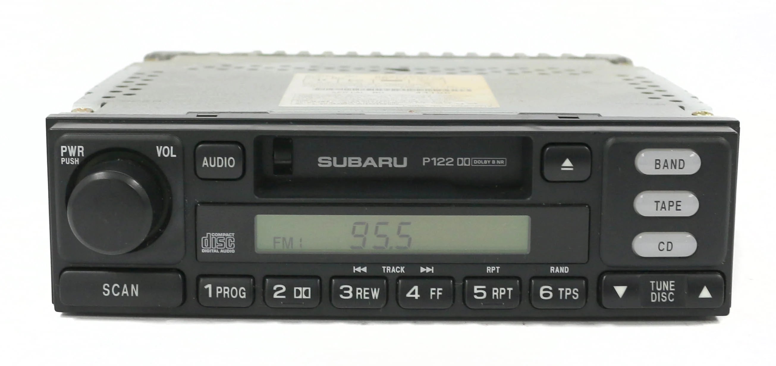 Restored 2001-2002 Subaru Forester AM FM Cassette Player 86201FC070 Face P122 (Refurbished)
