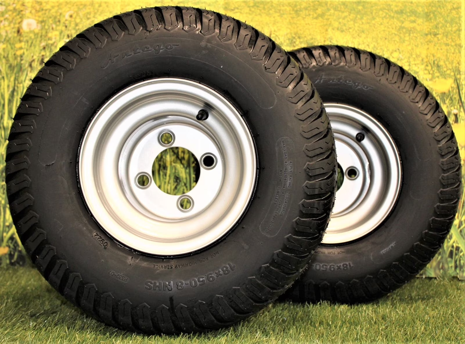 Antego All-Season 18x9.50-8 1040 Golf Cart Tires