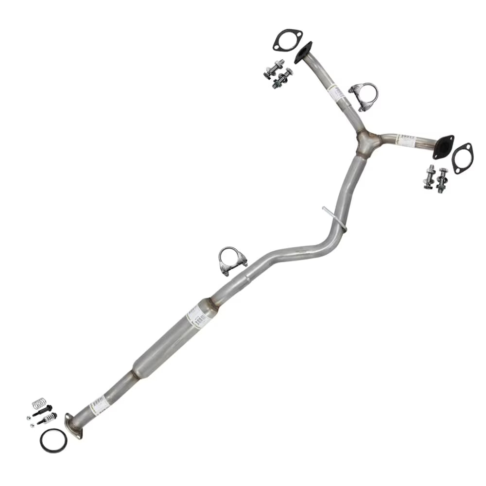 Stainless Steel Exhaust Resonator Y-Pipe Kit Fits 2009-2013 Subaru Forester 2.5L | 2008-2011 Subaru Forester 2.5L