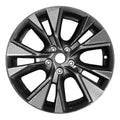 Pre-Owned Original Equipment Machined and Painted Medium Charcoal Metallic Aluminum Wheel 18 x 7.5 fits 2015-2019 Nissan Murano (Good)