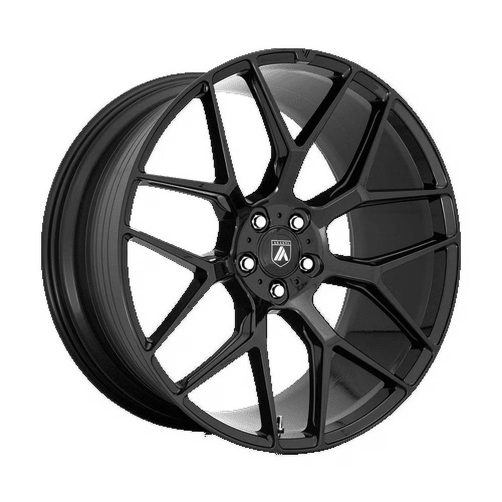 Asanti Black Abl-27 Dynasty 22X9 5X108 40Et 74.1Cb Gloss Black Wheel