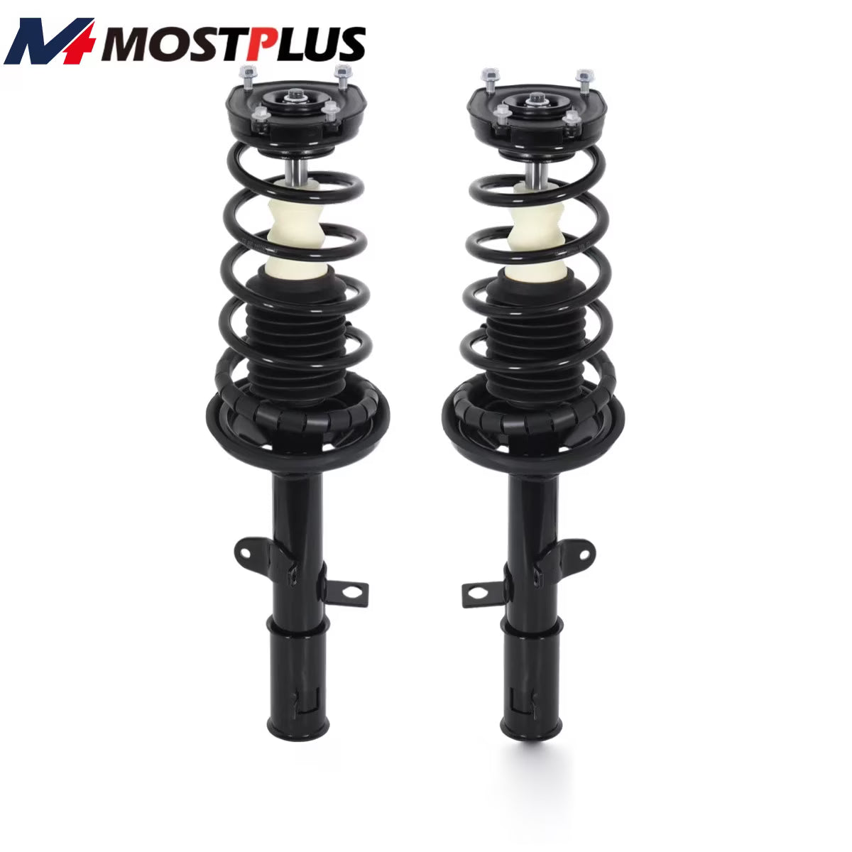 MOSTPLUS 2x Rear Shocks Complete Struts Assembly for Toyota Corolla Chevrolet Geo Prizm