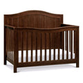Davinci Aspen Modern Pine Wood and MDF 4-In-1 Convertible Crib in Espresso