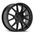 Raceline 147B-INTAKE 17  Cast Aluminum Wheel, INTAKE GLOSS BLACK 17X7.5 5X100/5X114.3 +40mm Fits select: 2012-2016 HONDA CIVIC LX, 2020-2023 TOYOTA COROLLA LE