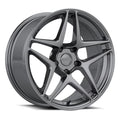 19x10.5 Kansei Wheel K15G Astro Gunmetal Wheel 5x4.5 (12mm)