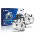 Detroit Axle - Front Left Right Brake Calipers w/Bracket Replacement for Lexus RX330 RX350 RX400h Toyota Highlander - 2pc Set